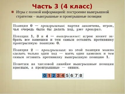 Выигрышная стратегия егэ