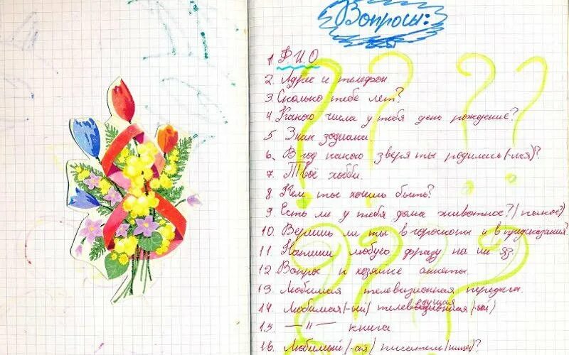 Анкета 90 годов. Анкета 90 годов. Тетради анкеты в 90х. Анкеты девочек 90 годы. Анкета для девочек из 90.