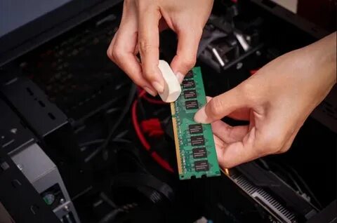 Clean ram memory