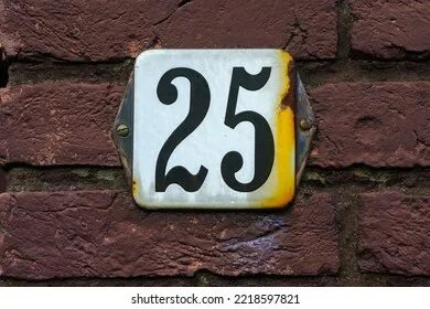 Number twenty five