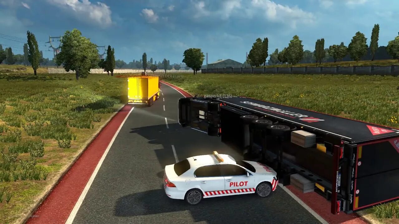 Почему euro truck simulator 2. Етс 2. Euro Truck Simulator 2 дорога. ETS 2 Skoda. ДТП евро трак симулятор 2.