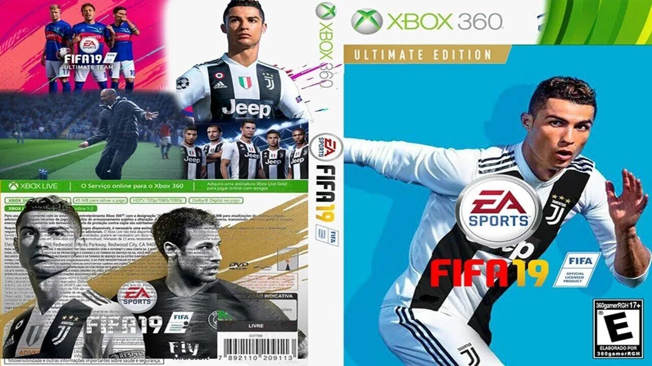 ФИФА 19 на Xbox 360. Обложка ФИФА 19 Xbox 360. FIFA 19 Legacy Edition.