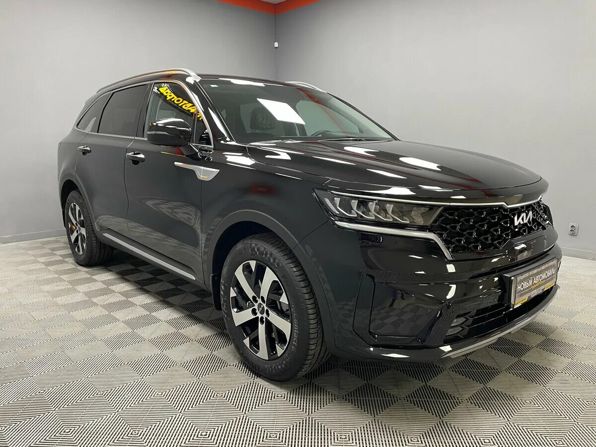 Купить новый Kia Sorento IV 2.2d AMT (199 л.с.) 4WD дизель робот в Москве: серый