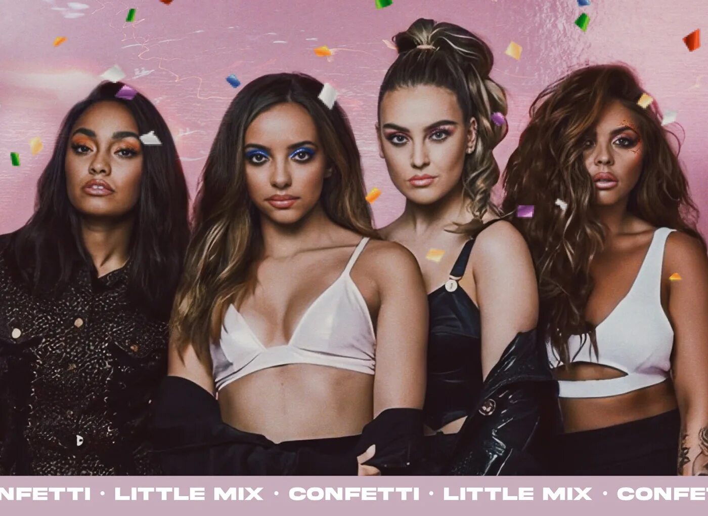 Группа конфетти. Little Mix "Confetti". Little Mix Confetti обложка. Группа Confetti's участники. Девушки группы конфетти.