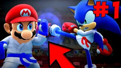 Mario sonic at the olympic games