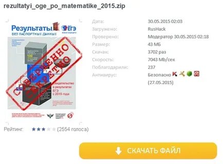 Огэ результаты по паспортным данным волгоградская область