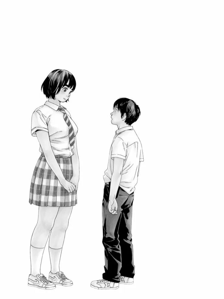 Shorts manhwa. Ojiro Makoto. Tall+short Манга. Манга Tall girl.