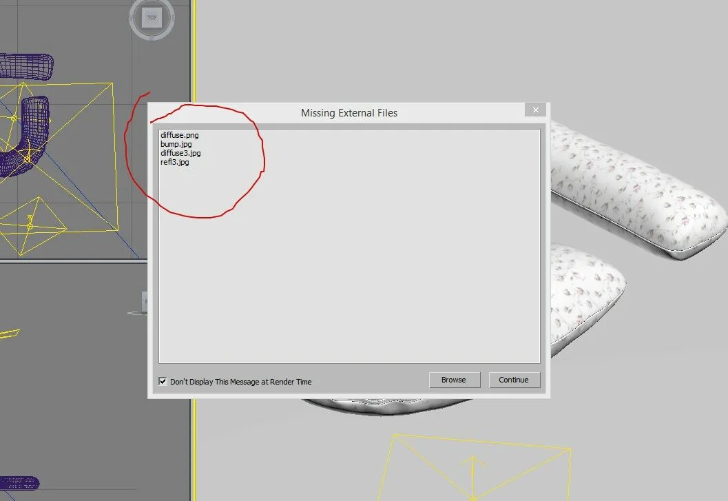 Missing external. Missing external files.