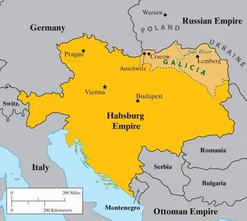Галиция на карте