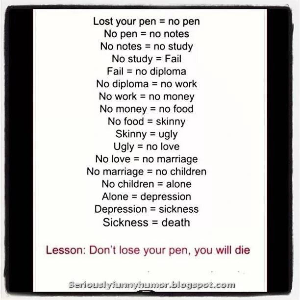 I don t have a pen