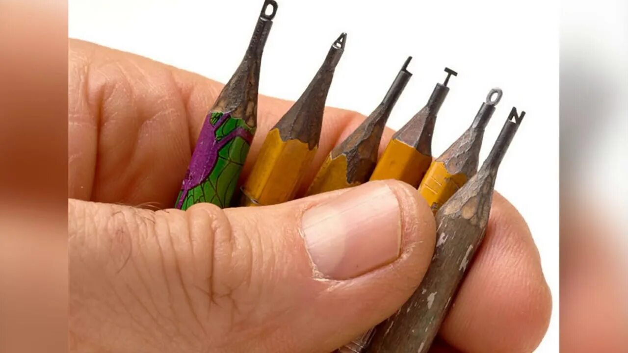 Начинка простого карандаша. Далтон Гетти. Карандаш из грифеля. Скульптуры из карандашей. Миниатюры из карандаша.