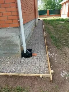 Отмостки от снега