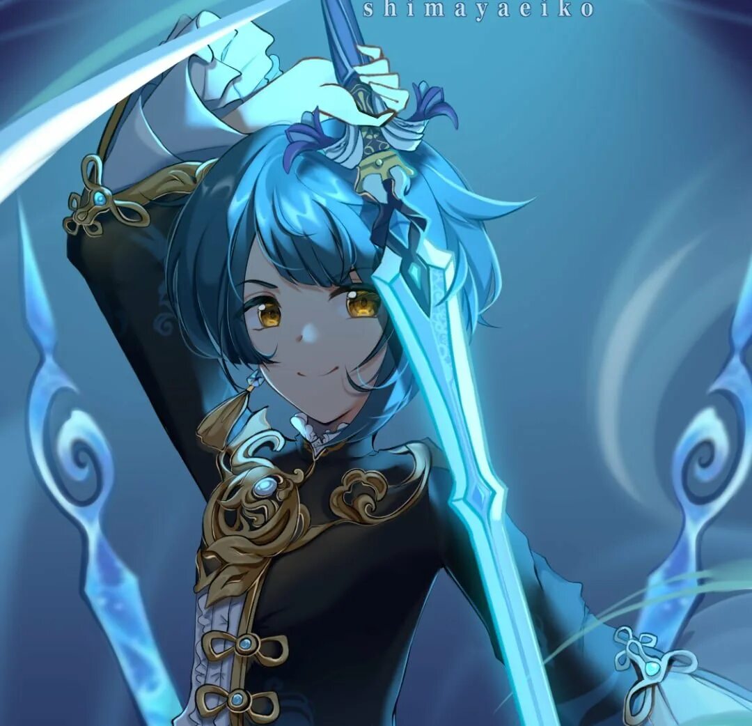 Син цю геншин импакт. Геншин импакт синцю арт. Синцю. Синь цю геншин арт. Син цю геншин импакт арт.