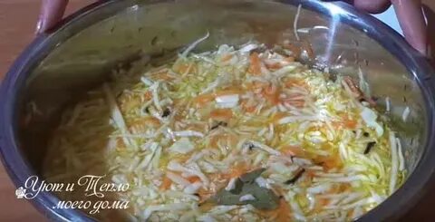 Капуста в горячей заливке быстрого приготовления
