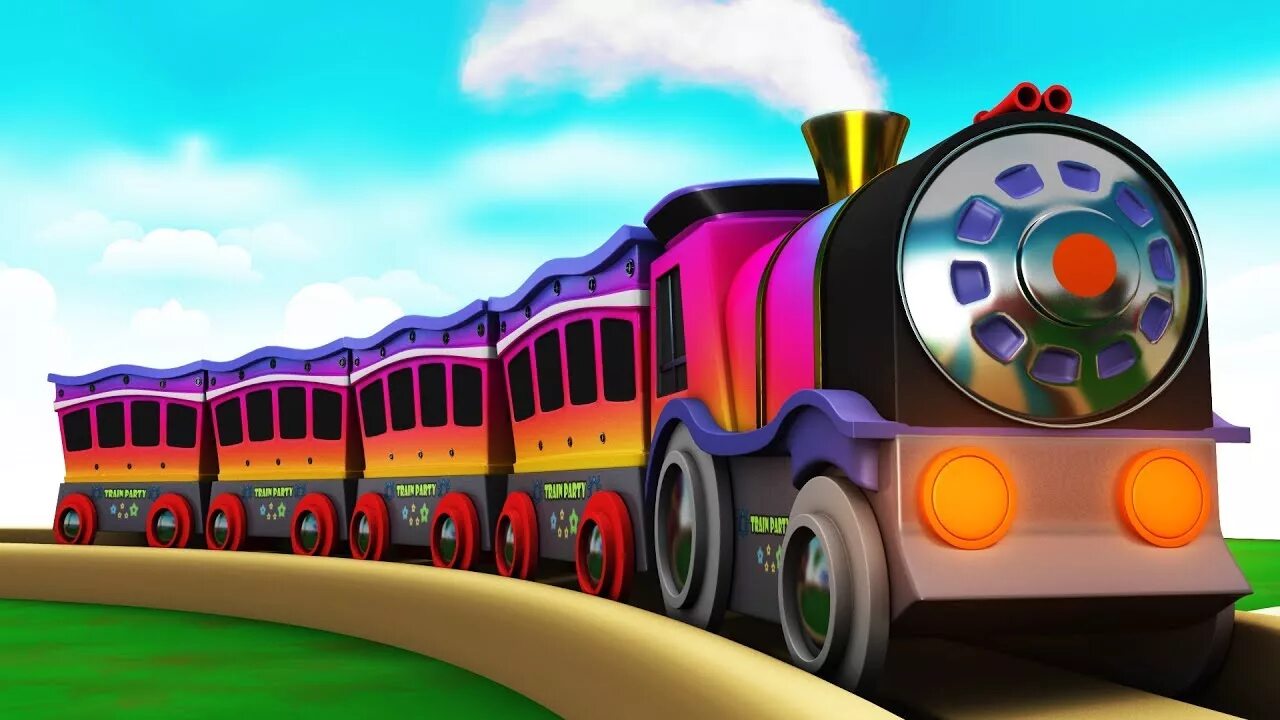 Choo Choo Train. Поезд cartoon. Поезд картинка для детей.