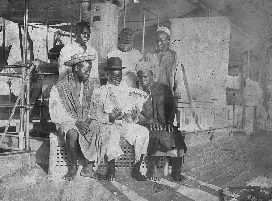 Казахстан 1900. Королевская Африканская компания. Беллоукас работорговец.