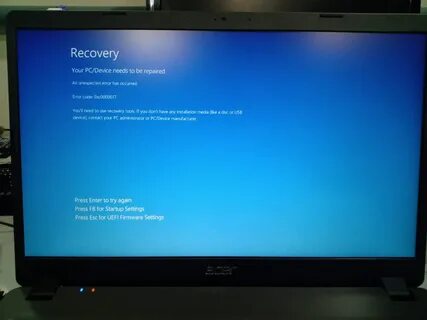 Your system configuration