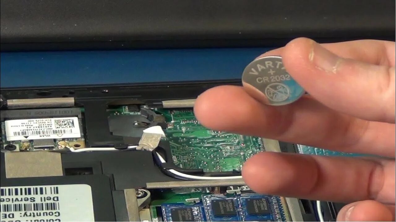 Как заменить батарейку cmos в ноутбуке dell Dell Netbook e6400 Backup Battery Replacement iFixit Repair Guide