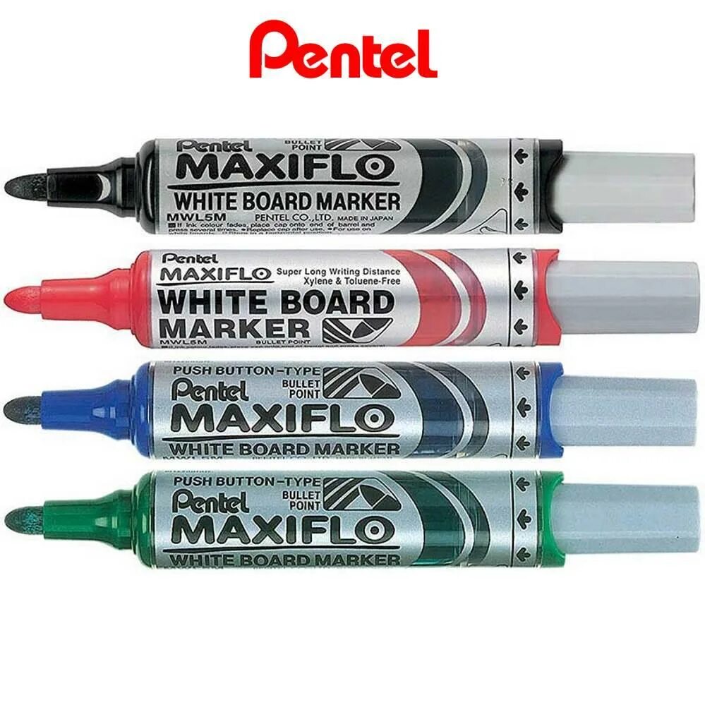 Компания маркер. Маркер промышленный Pentel White р-266. Фломастеры Пентел. Набор Pentel. Pentel (5 штук).