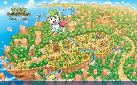 Pokemon mystery dungeon explorers of sky