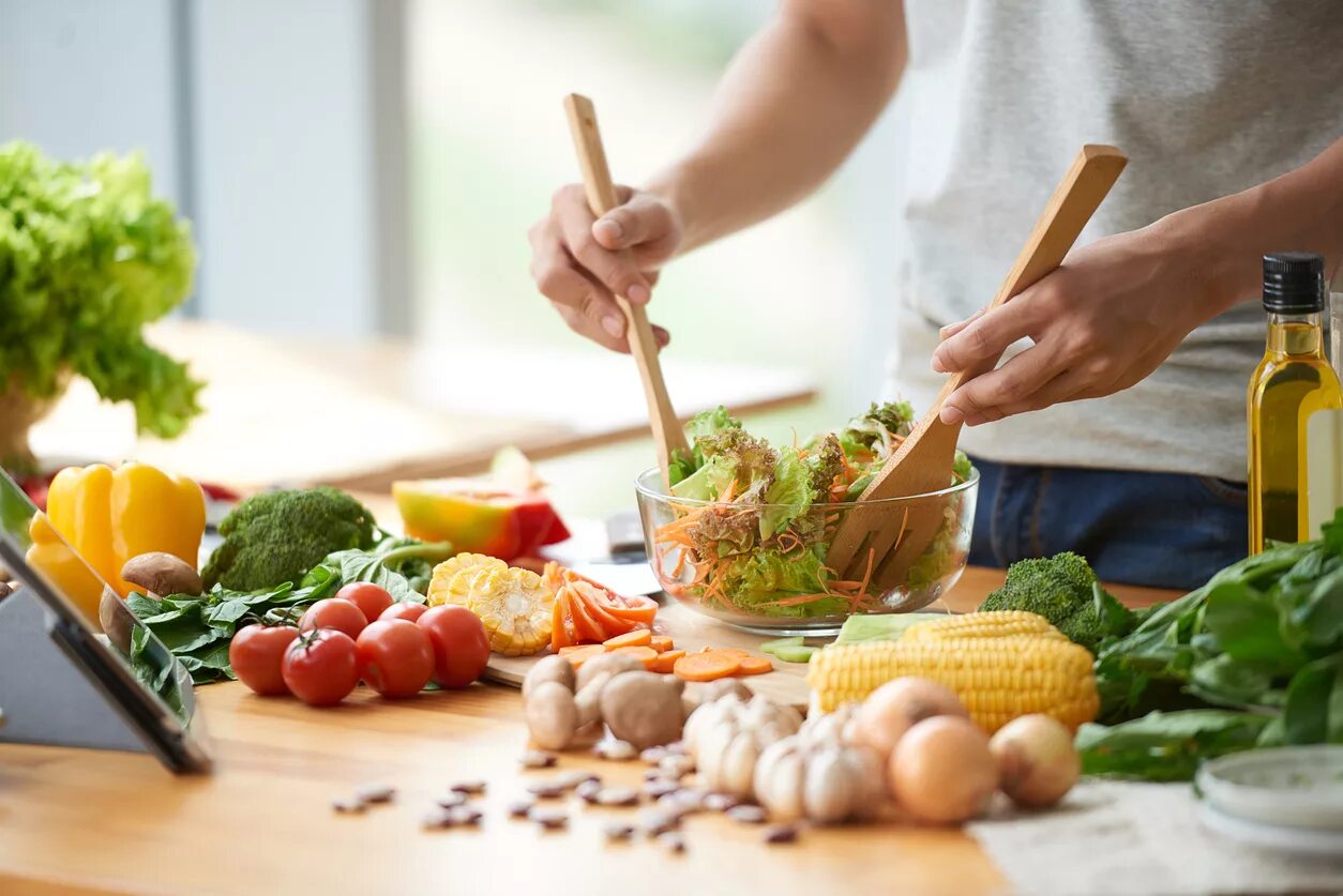 Здоровое питание. Здоровые продукты питания. Приготовление пищи. Правильная еда. Natural feeding