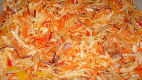 Капуста морковь перец яблочный уксус