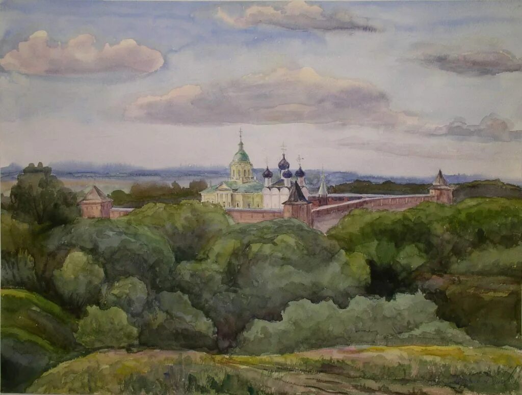 Зарайск животное. Зарайск в живописи. сергей захаров зарайск художник. зарайский кремль фонеев картина. пейзаж зарайск.