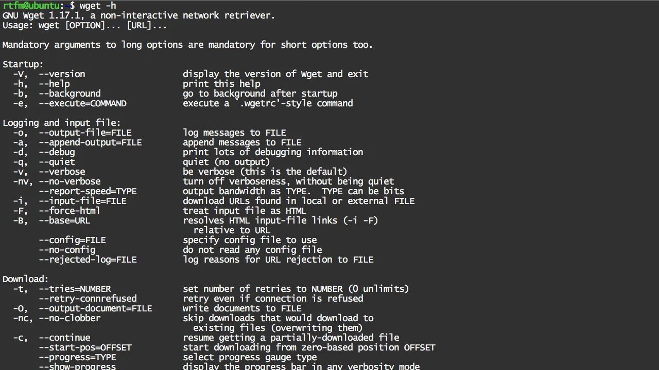 Wget command. Wget.