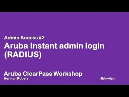 Admin defined
