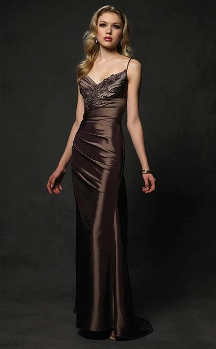 Brown dress