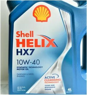 Масло shell helix hx7