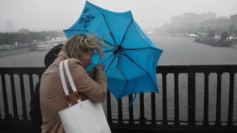 Порывы ветра в москве