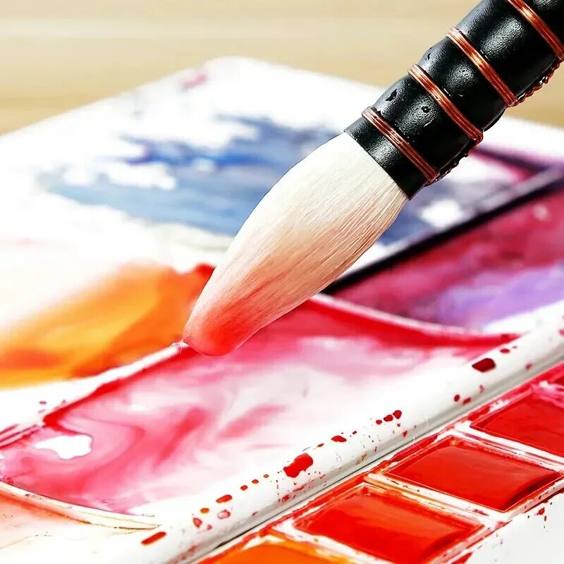 Кисть для акварели. Кисть для акварели. Кисть для акварели. Краски кисти акварель. Акварельные краски эстетика.