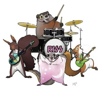 Squirrel Rock Band. 