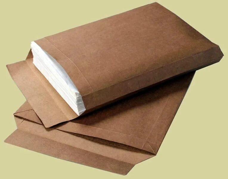 Плотный четыре. Крафтовый конверт а4. Крафт-конверт, с3 (324х458 мм). Бумага для упаковки. Бумажная упаковка конверт.