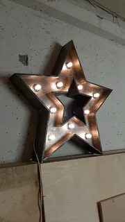 Светильник звезда