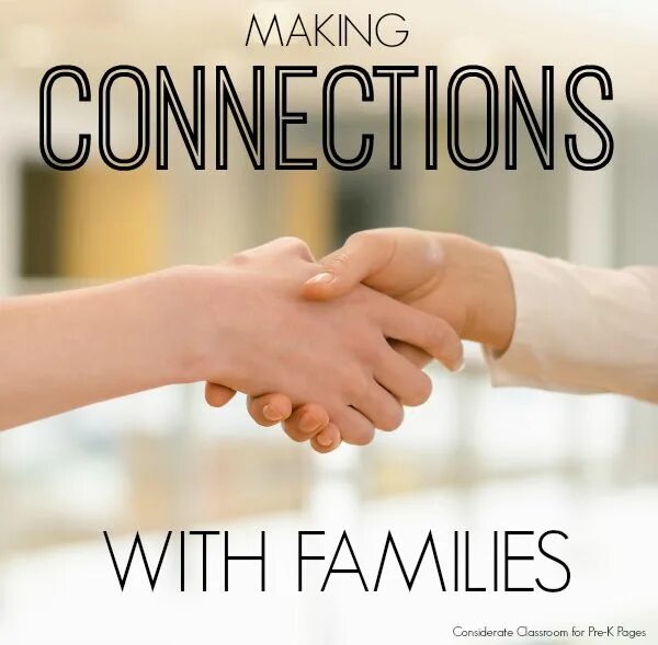Involve making things. Connection parents with kindergarten. family involvement in education.