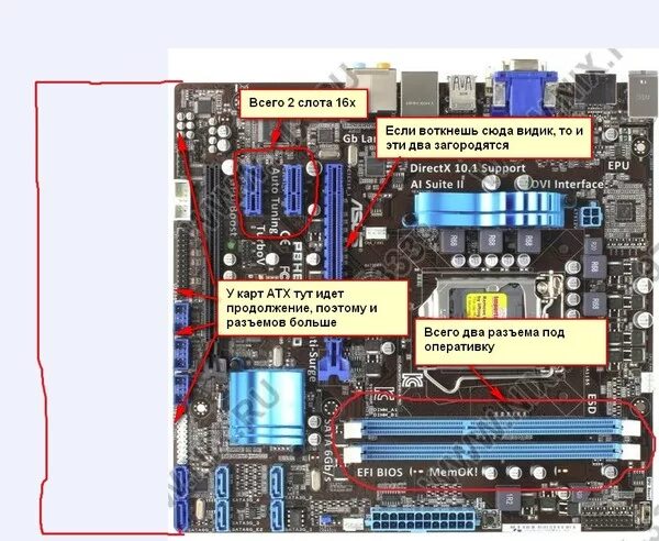 Блок питания к материнской плате gigabyte