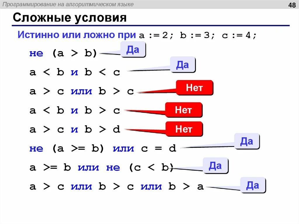 Информатика сложные условия. Алгоритмический язык. Алгоритмический язык программирования. Выражения на алгоритмическом языке. Записать выражение на алгоритмическом языке.