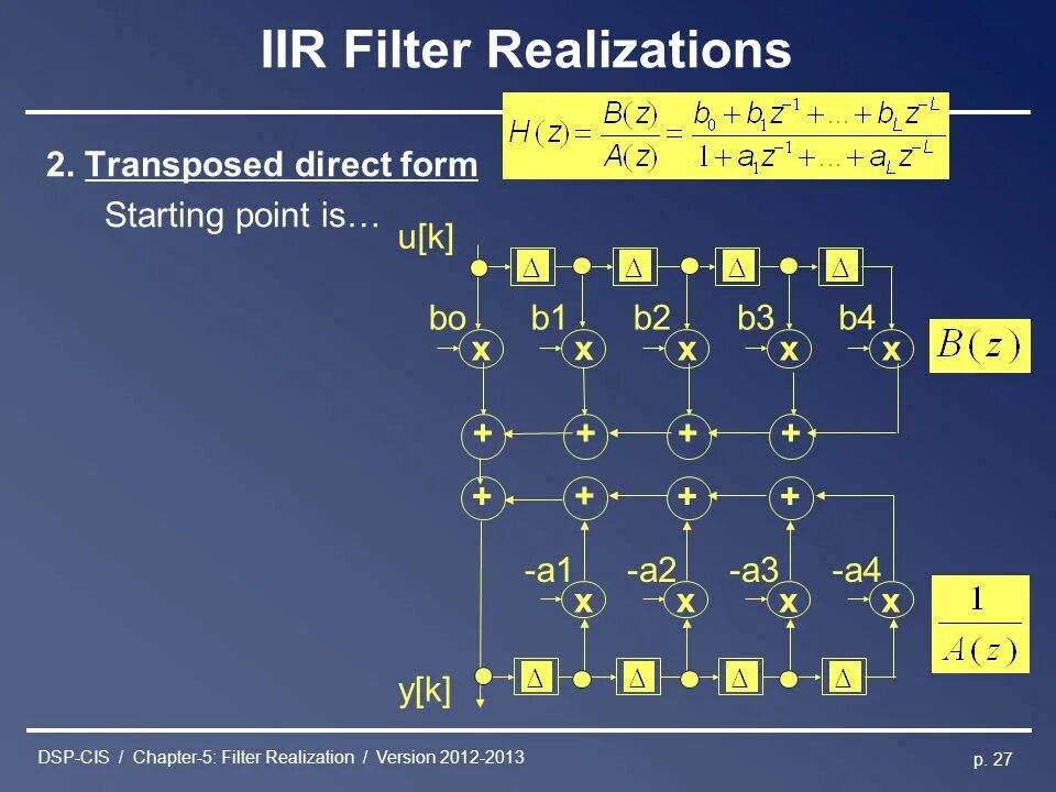 Version filter