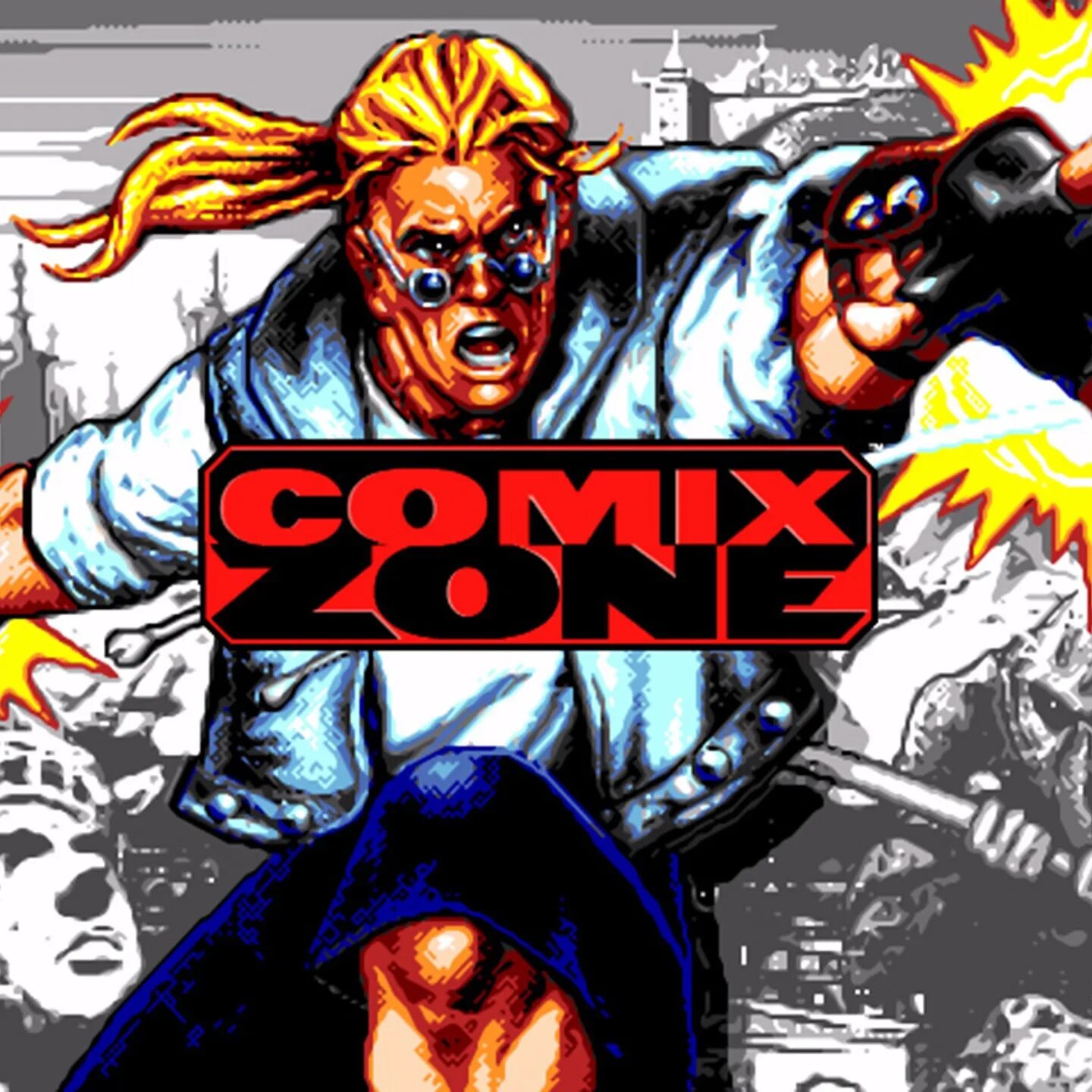 Кто является разработчиком комикс зон. Комикс зон. комикс зон сега. comix zone сега обложка. sketch turner comix zone.