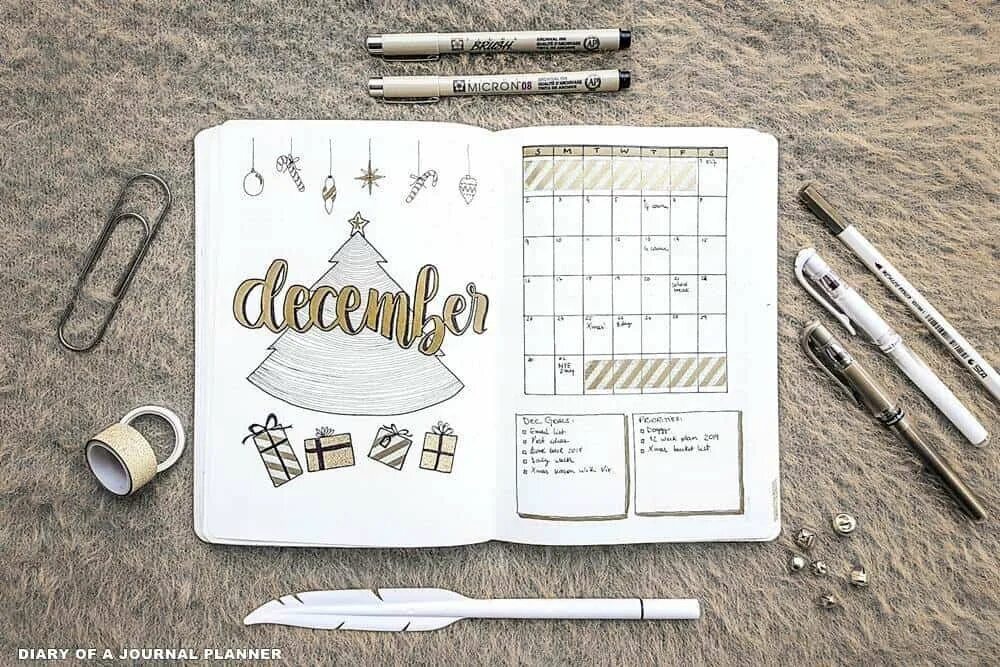 December journal. Bullet journal декабрь. bullet journal идеи декабрь. bullet journal christmas. рождество буллет джорнала.