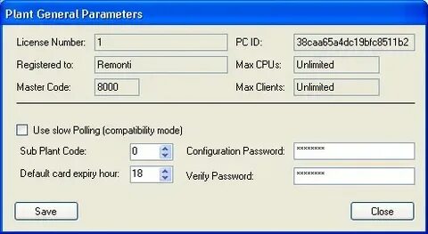 System parameters