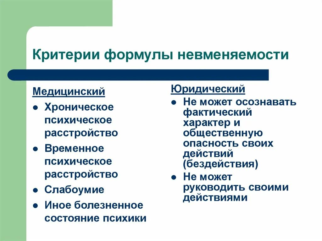 Временное слабоумие. Критерии невменяемости психиатрия. Медицинский и юридический критерий невменяемости. Критерии не вминяемость. Понятие и критерии невменяемости.