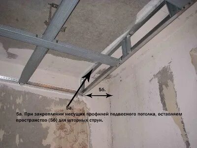 Подвесы для гипсокартона через какое расстояние