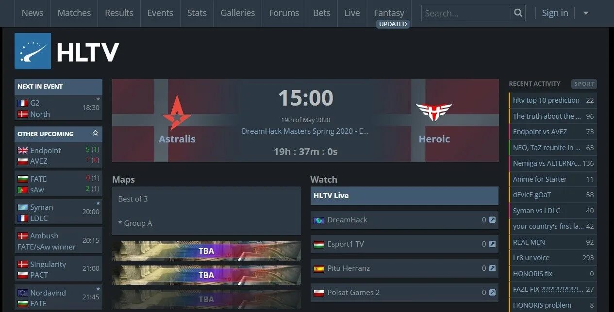 Hltv org cs go