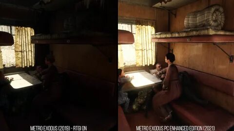 Чем отличается метро исход enhanced edition