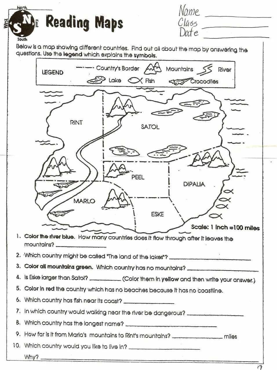 Reading maps