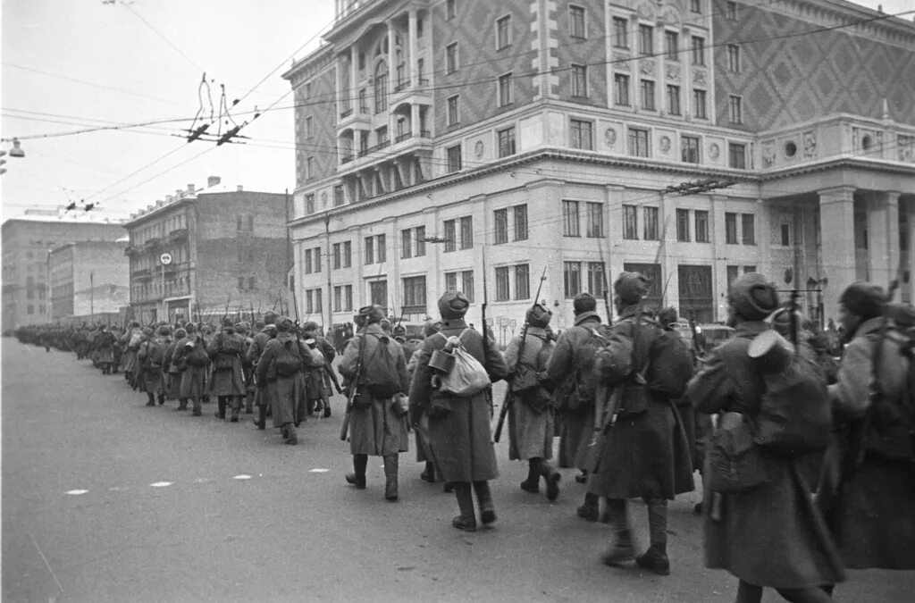 Москва в военные годы