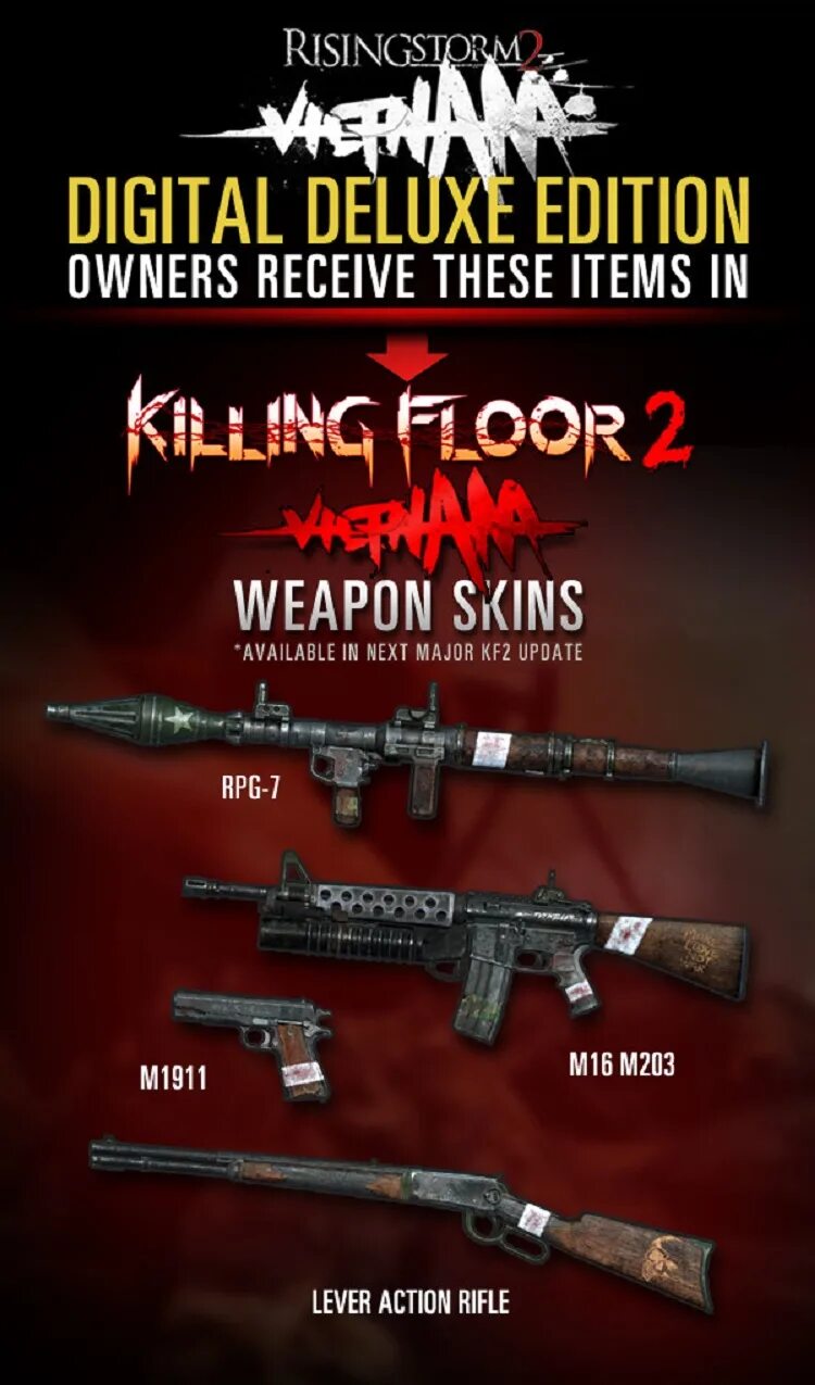 Killing floor 2 m16 m203. Rising storm 2 vietnam lgo. Rising storm 2: vietnam - digital deluxe edition upgrade. Rising storm digital deluxe upgrade. Rising storm 2 vietnam оружие.